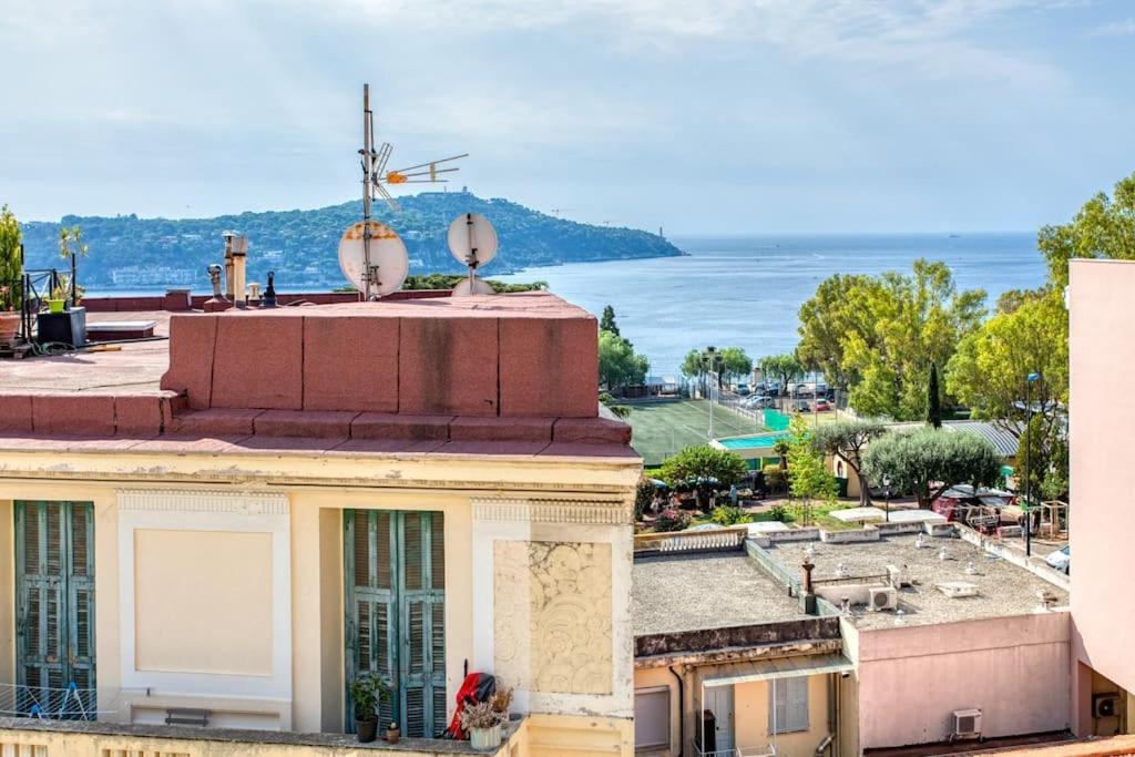 #24 Marie-Claire Suite Sea View/Balcony/Ac/5Min Port Villefranche-sur-Mer Eksteriør billede