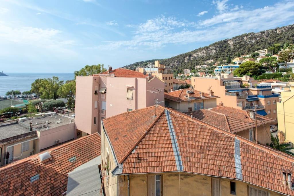 #24 Marie-Claire Suite Sea View/Balcony/Ac/5Min Port Villefranche-sur-Mer Eksteriør billede